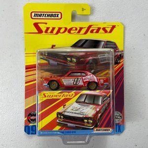 Matchbox - 1971 Nissan Skyline 2000 GTX Red 1/64 NEW